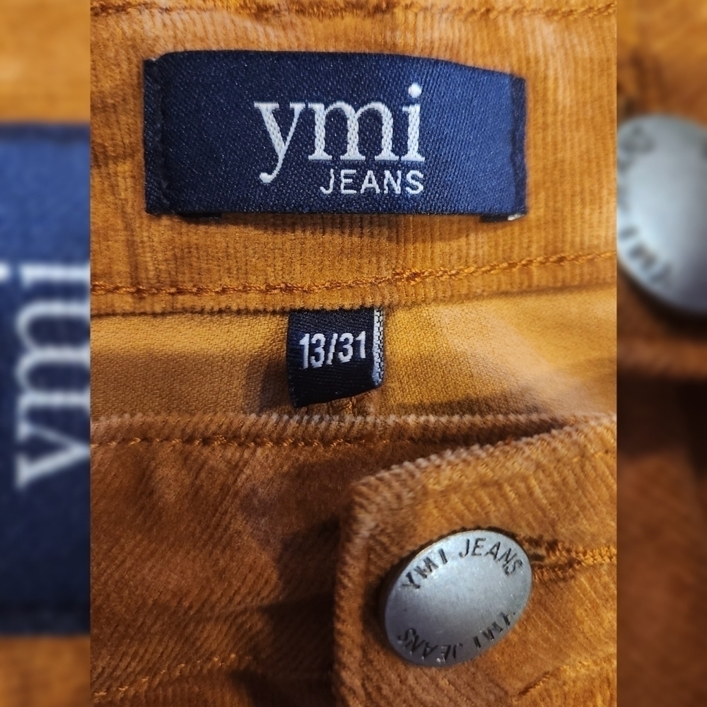 Ymi Corduroy Pants Sz 13/31 - Picture 7 of 8